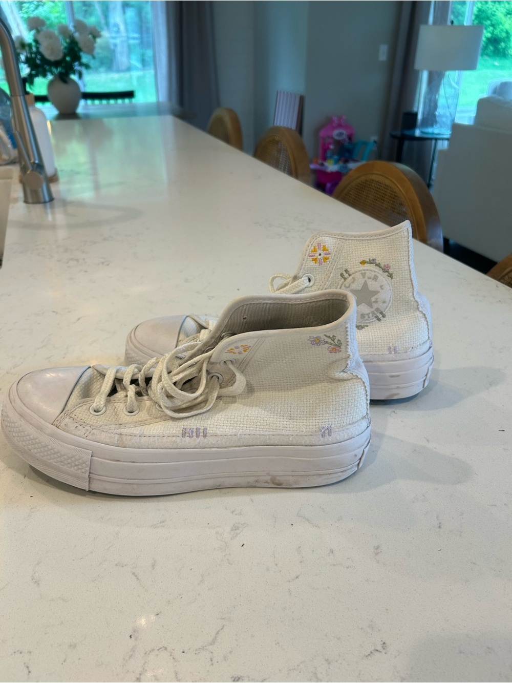 Converse high top sneakers
